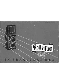 Rollei Rolleiflex 2.8 C manual. Camera Instructions.